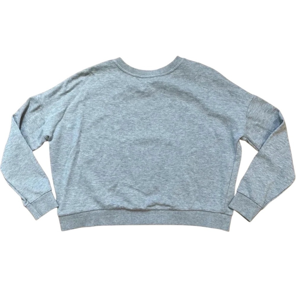 Justice Girls Gray Ice Cream Sequin Sweatshirt Size 18/20 - Picture 4 of 5